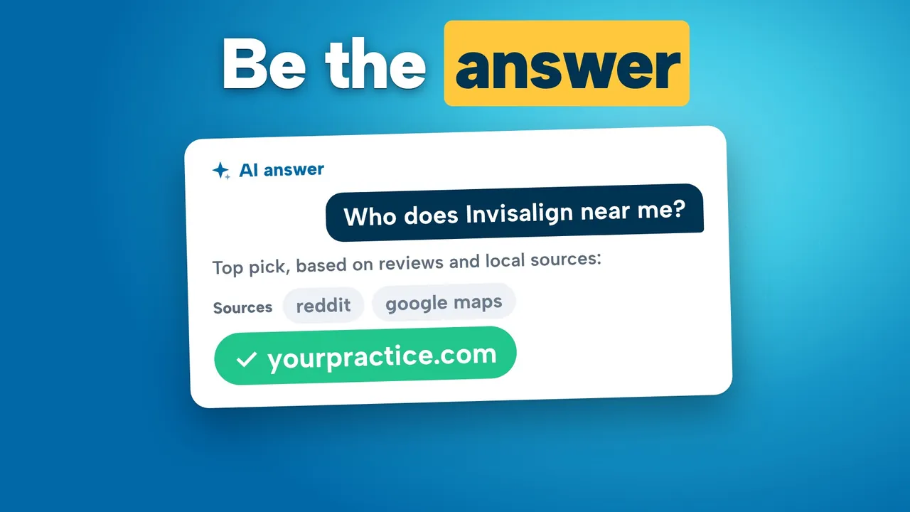Video: AEO for Dentists: 5 Easy Wins To Show Up in AI Search