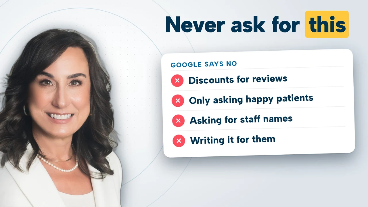 Video: How To Ask Dental Patients for Google Reviews